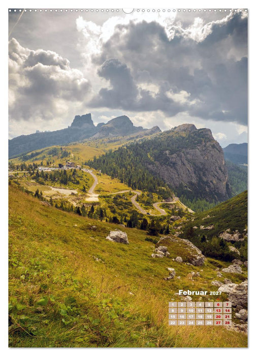 Dolomiten, ein Meer aus Bergen by VogtArt (CALVENDO Premium Wandkalender 2027)