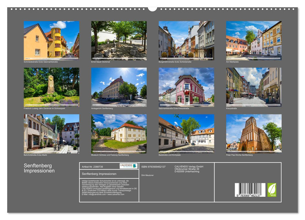 Senftenberg Impressionen (CALVENDO Wandkalender 2027)