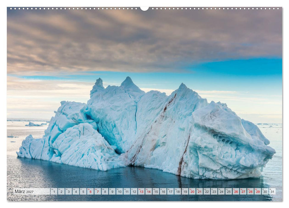 Eisgiganten der Arktis (CALVENDO Wandkalender 2027)