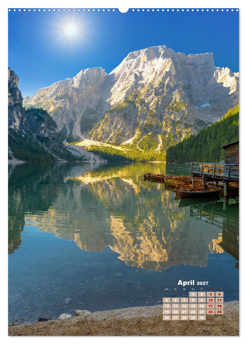 Dolomiten, ein Meer aus Bergen by VogtArt (CALVENDO Wandkalender 2027)