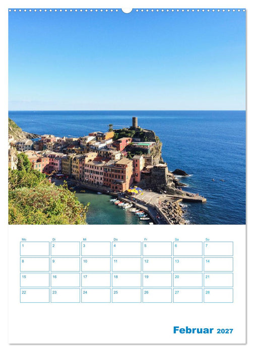 Blauer Ligurien Sommer (CALVENDO Wandkalender 2027)