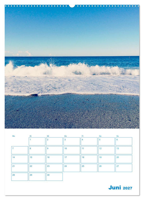 Blauer Ligurien Sommer (CALVENDO Wandkalender 2027)