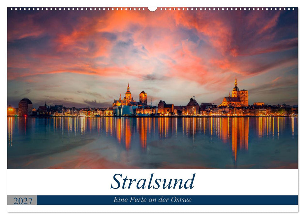 Stralsund, Eine Perle an der Ostsee (CALVENDO Wandkalender 2027)