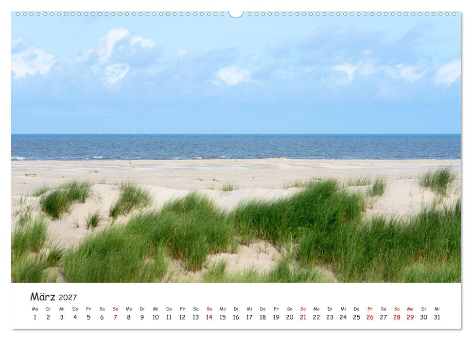 Borkum: Streifzüge über die Nordseeinsel (CALVENDO Wandkalender 2027)