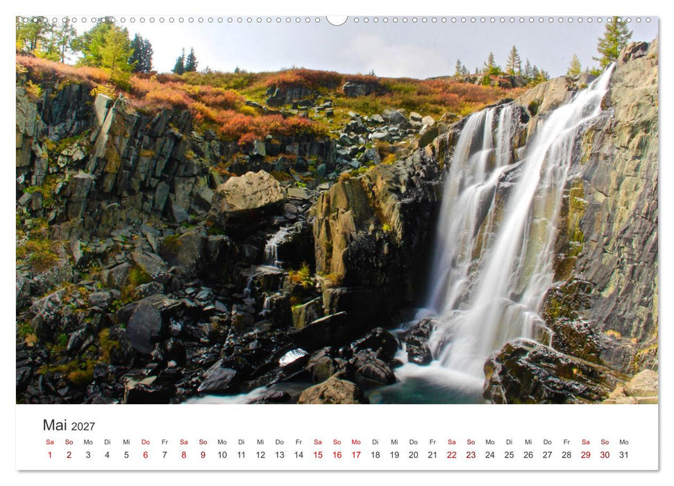 Mongolei - Endlose Steppe und wilde Natur. (CALVENDO Premium Wandkalender 2027)