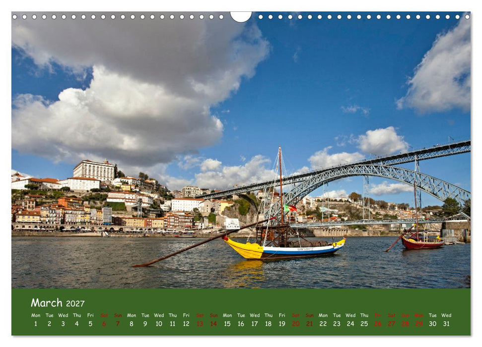 Colorful Porto (CALVENDO Monthly Calendar 2027)