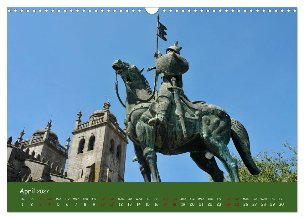 Colorful Porto (CALVENDO Monthly Calendar 2027)