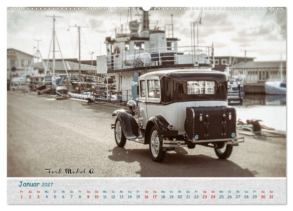 Oldtimer, die neuen ALTEN (CALVENDO Premium Wandkalender 2027)