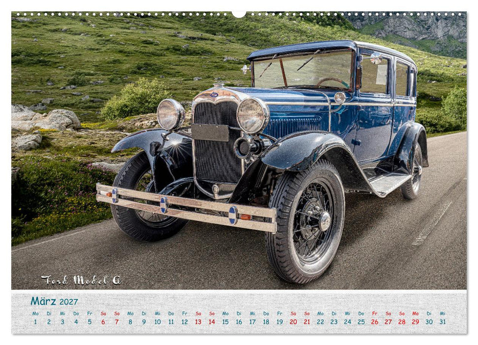 Oldtimer, die neuen ALTEN (CALVENDO Premium Wandkalender 2027)