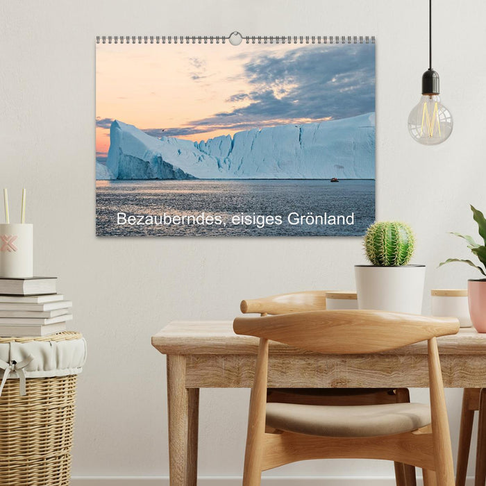 Bezauberndes, eisiges Grönland (CALVENDO Wandkalender 2027)