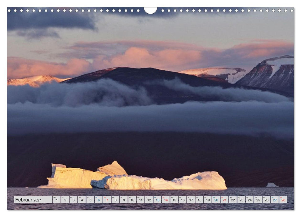 Bezauberndes, eisiges Grönland (CALVENDO Wandkalender 2027)