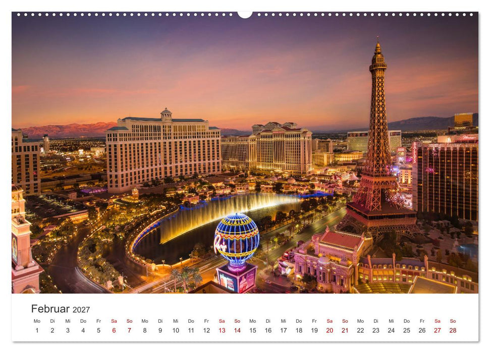 Nevada - Mehr als nur Las Vegas (CALVENDO Premium Wandkalender 2027)