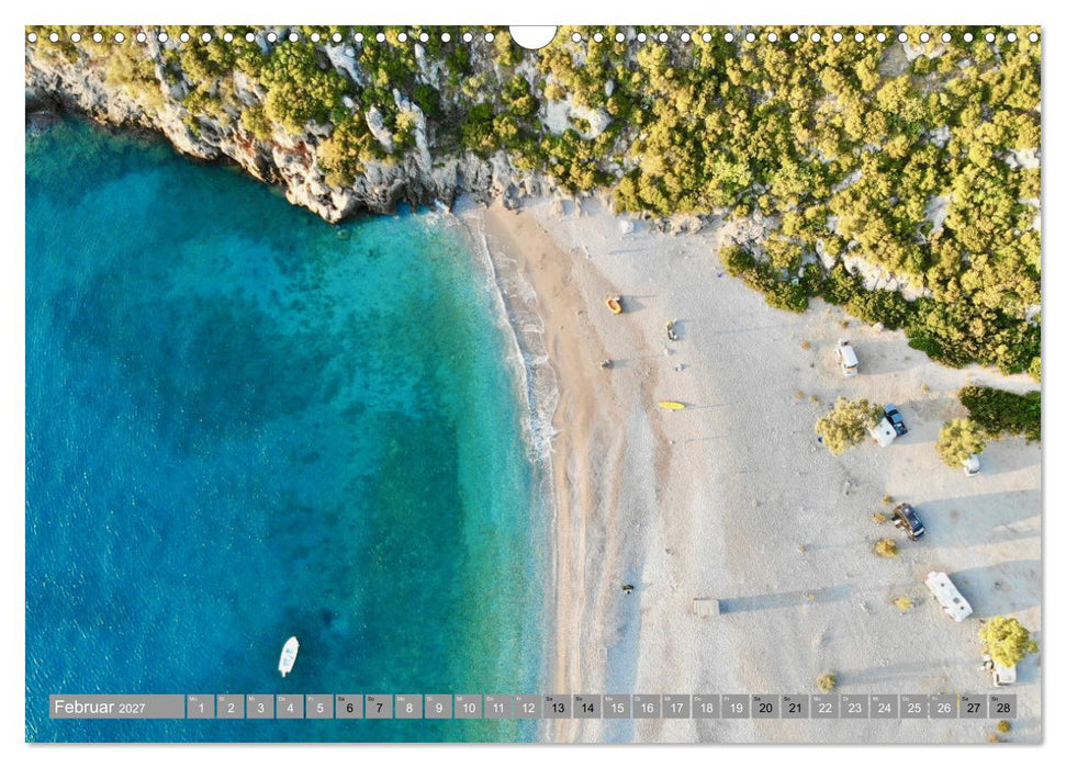 Mit dem Campervan durch Griechenland (CALVENDO Wandkalender 2027)
