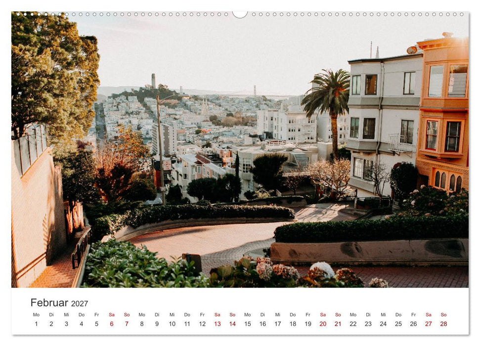 San Francisco - Die Heimat der Golden Gate Bridge. (CALVENDO Premium Wandkalender 2027)