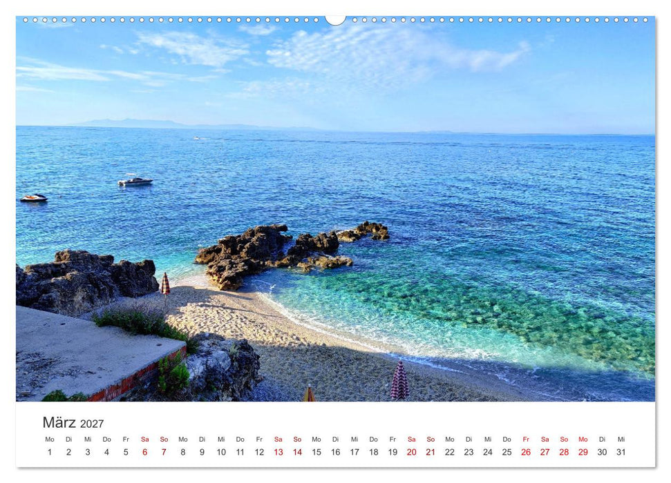Albanien - Traumhafte Natur (CALVENDO Premium Wandkalender 2027)