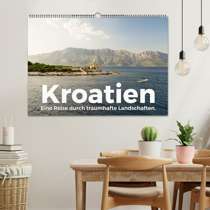 Kroatien - Eine Reise durch traumhafte Landschaften. (CALVENDO Wandkalender 2027)