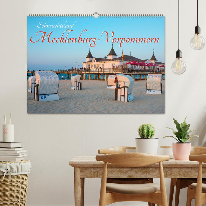 Sehnsuchtsland Mecklenburg-Vorpommern (CALVENDO Wandkalender 2027)