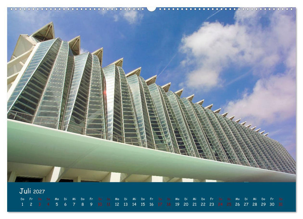 Valencia - Geschichte und Moderne (CALVENDO Premium Wandkalender 2027)