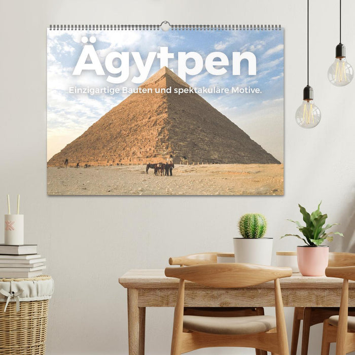 Ägypten - Einzigartige Bauten und spektakuläre Motive. (CALVENDO Wandkalender 2027)