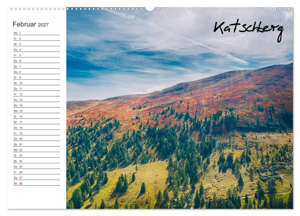 Wunderschönes Kärnten. Landschaft und Seen. (CALVENDO Wandkalender 2027)