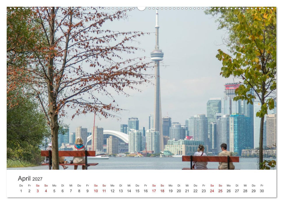 Toronto - Einblicke in eine großartige Stadt. (CALVENDO Wandkalender 2027)
