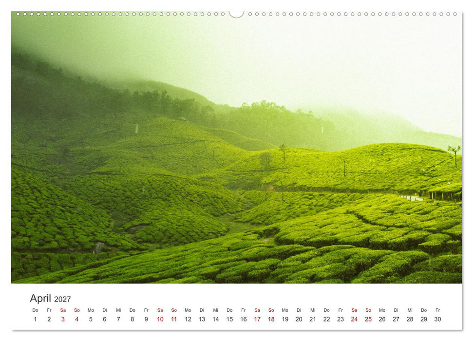 Indien - Eine Reise nach Südasien. (CALVENDO Wandkalender 2027)