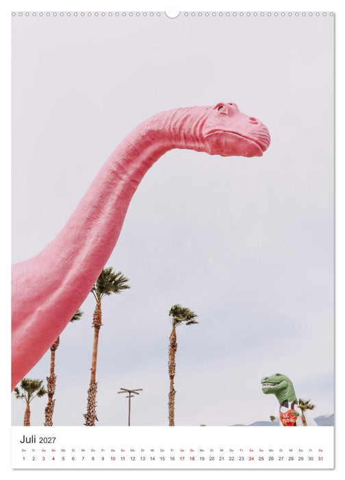 Palm Springs - Immer der Sonne nach. (CALVENDO Premium Wandkalender 2027)
