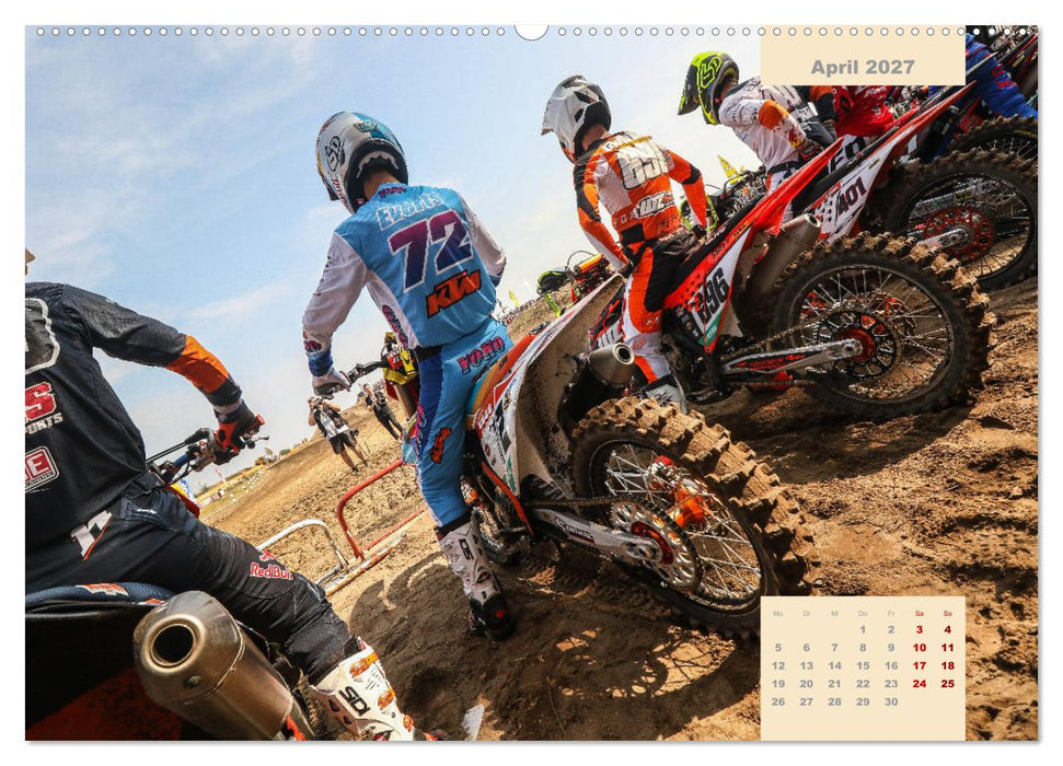 Motocross 2027 (CALVENDO Wandkalender 2027)