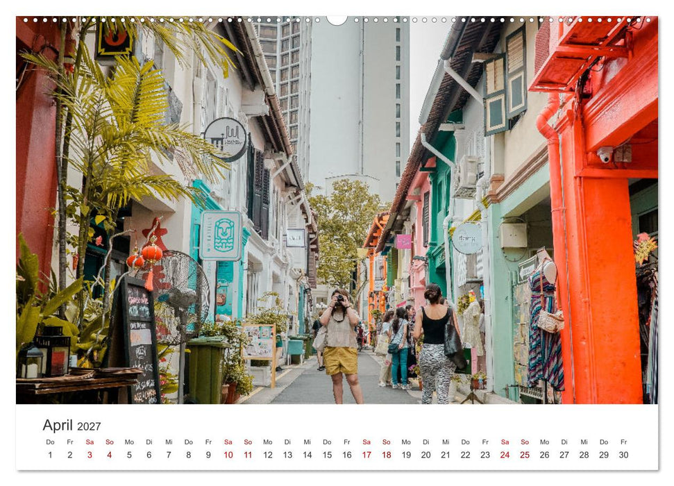 Singapur - Moderne Städte und unberührte Natur. (CALVENDO Premium Wandkalender 2027)