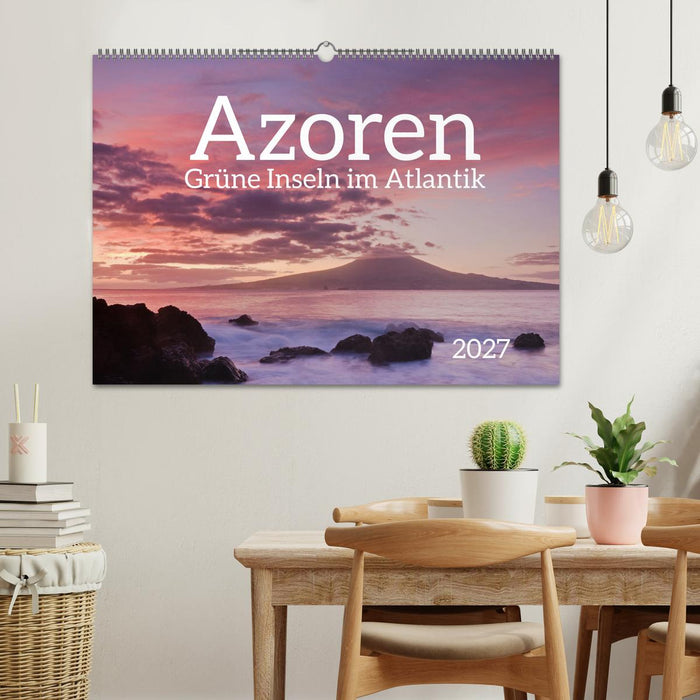 Azoren - Grüne Inseln im Atlantik 2027 (CALVENDO Wandkalender 2027)