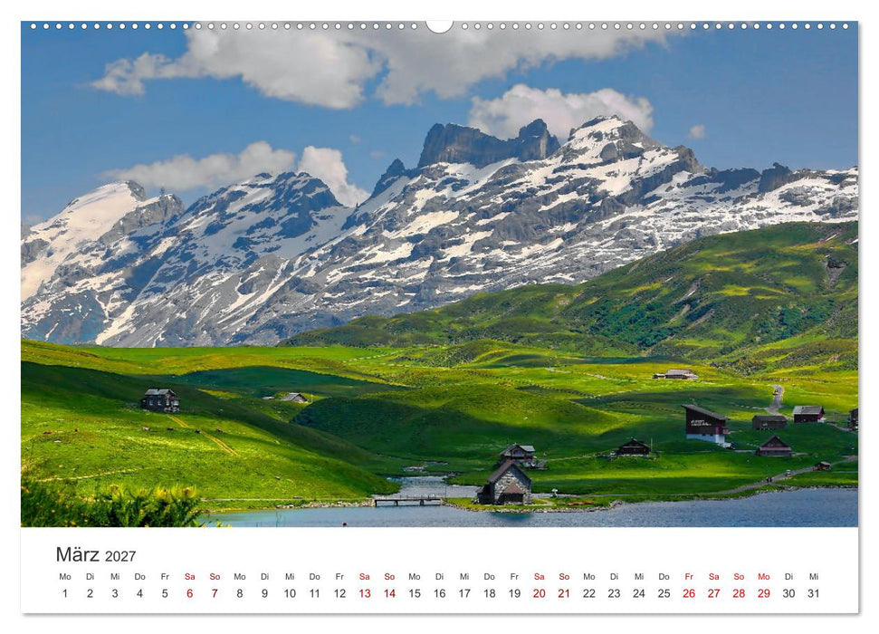 Alpen - Highlight eines beeindruckenden Gebirges (CALVENDO Premium Wandkalender 2027)