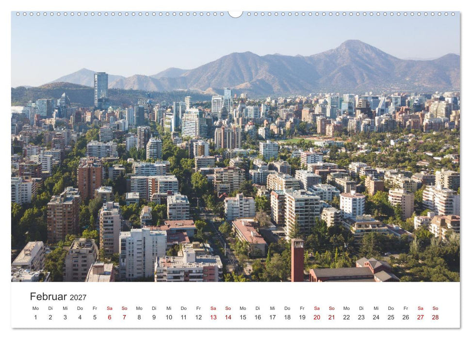 Chile - Ein unbekanntes Paradies. (CALVENDO Wandkalender 2027)