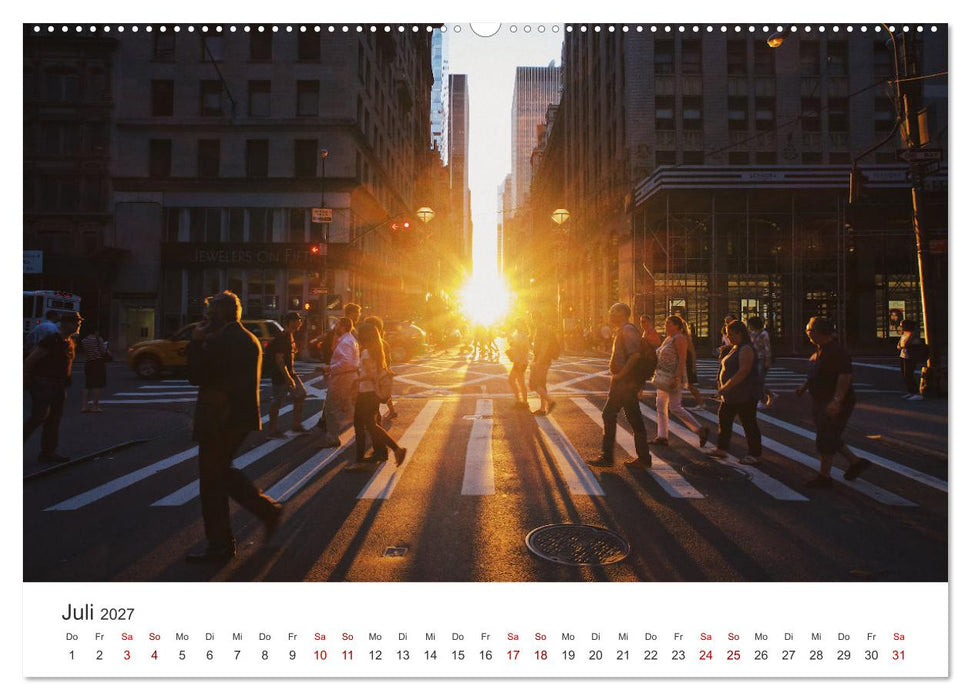 Über den Wolken in New York (CALVENDO Premium Wandkalender 2027)