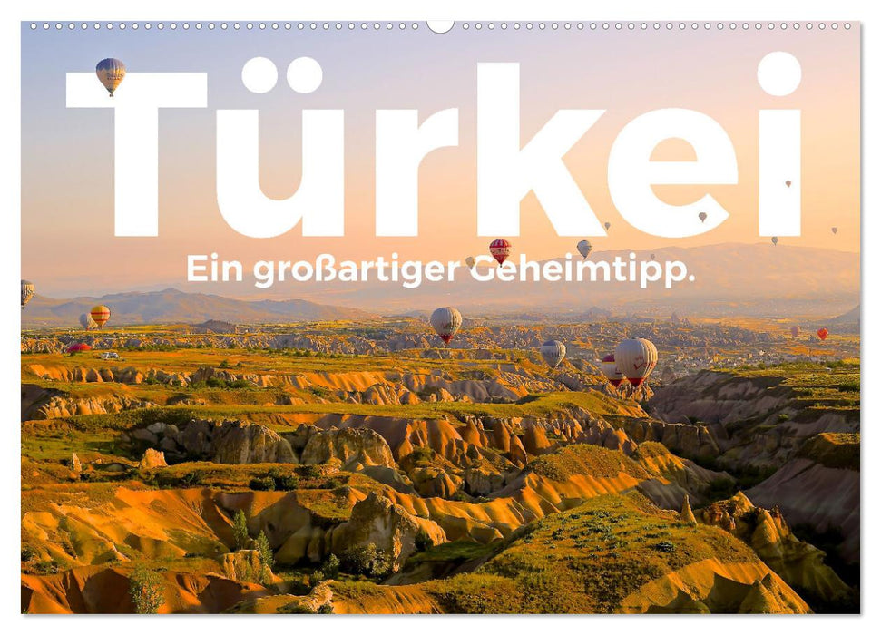 Türkei - Ein großartiger Geheimtipp. (CALVENDO Wandkalender 2027)