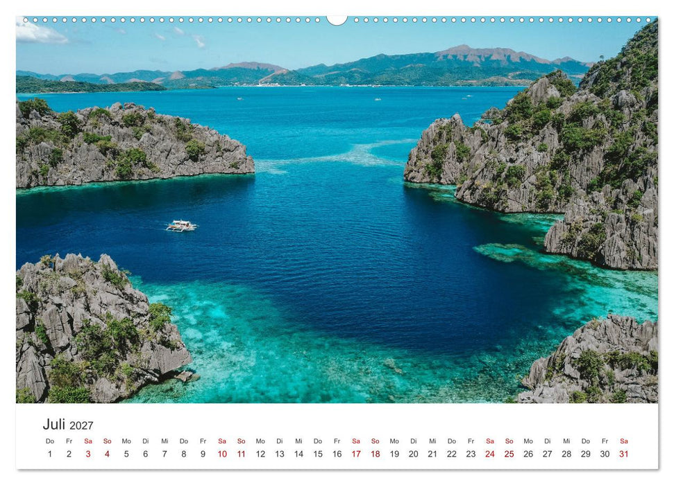 Philippinen - Eine Reise ins Paradies. (CALVENDO Premium Wandkalender 2027)