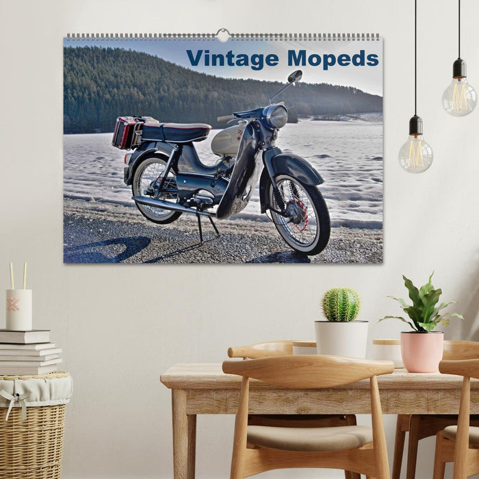 Vintage Mopeds (CALVENDO Wandkalender 2027)