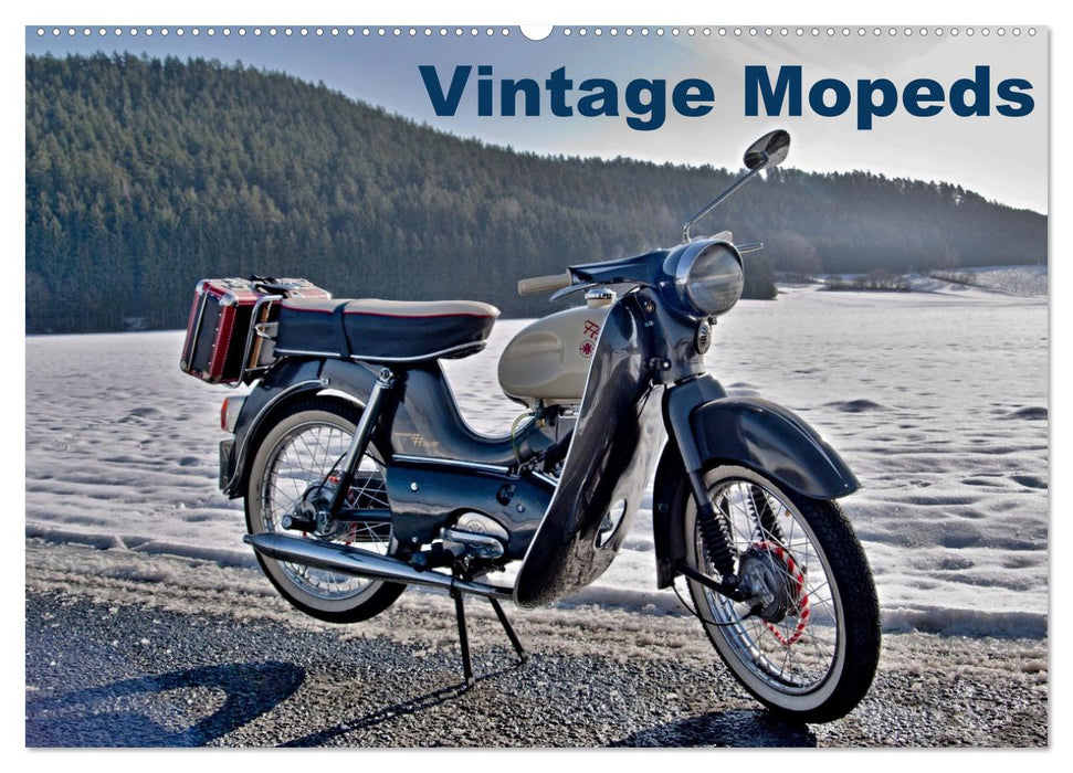 Vintage Mopeds (CALVENDO Wandkalender 2027)