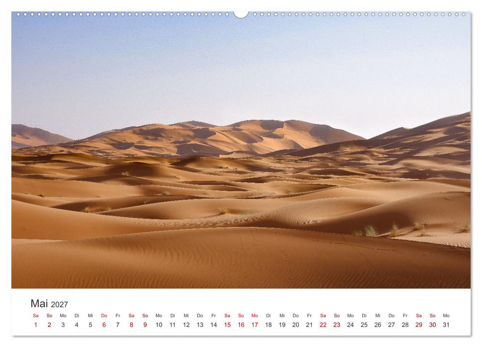 Marokko - Eine wunderbare Reise nach Nordafrika. (CALVENDO Wandkalender 2027)