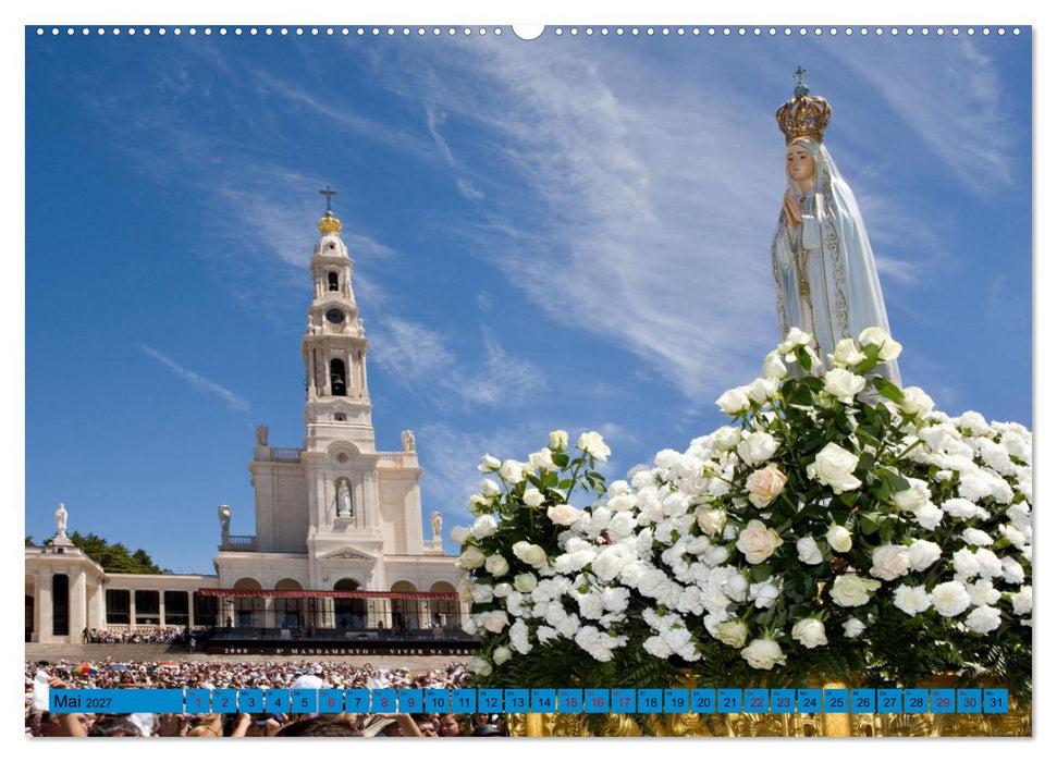 Wallfahrt nach Fatima (CALVENDO Premium Wandkalender 2027)