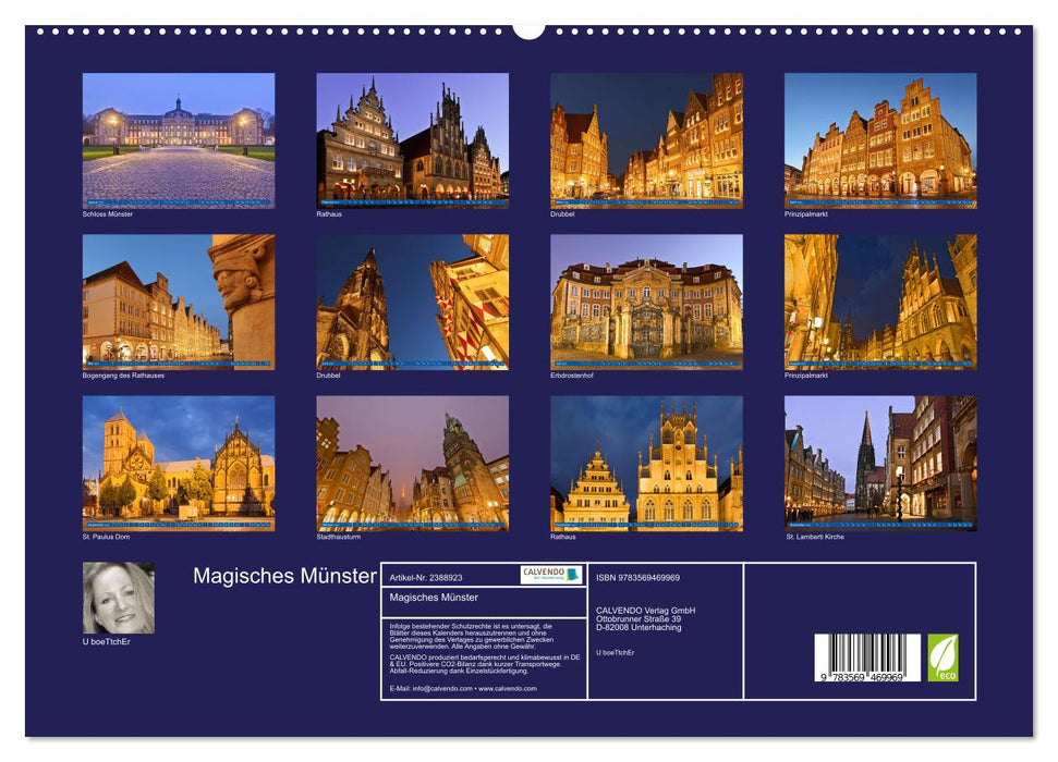 Magisches Münster (CALVENDO Premium Wandkalender 2027)