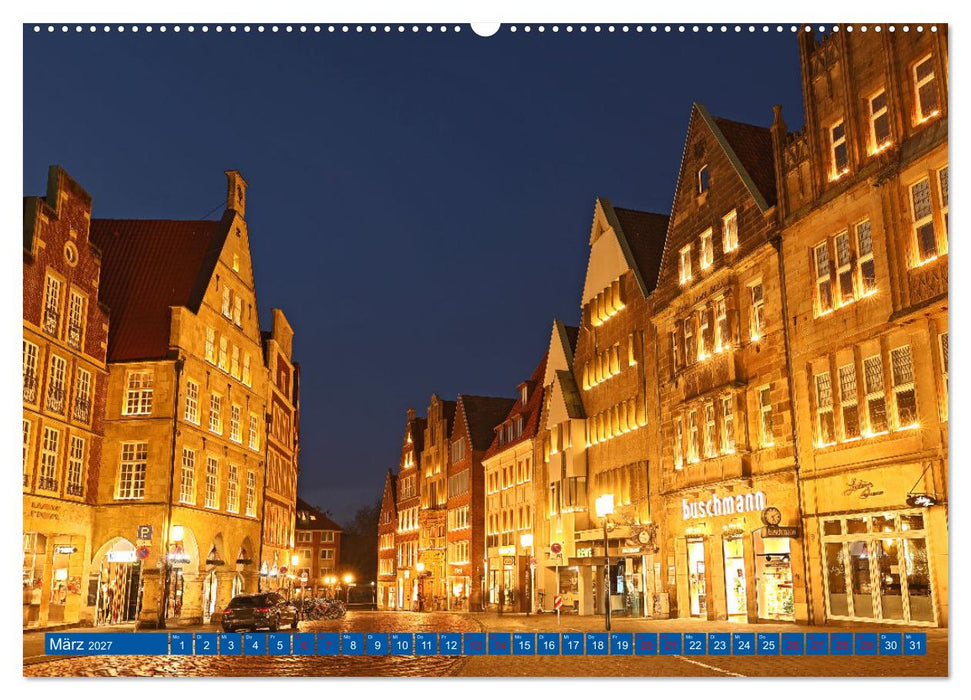 Magisches Münster (CALVENDO Premium Wandkalender 2027)