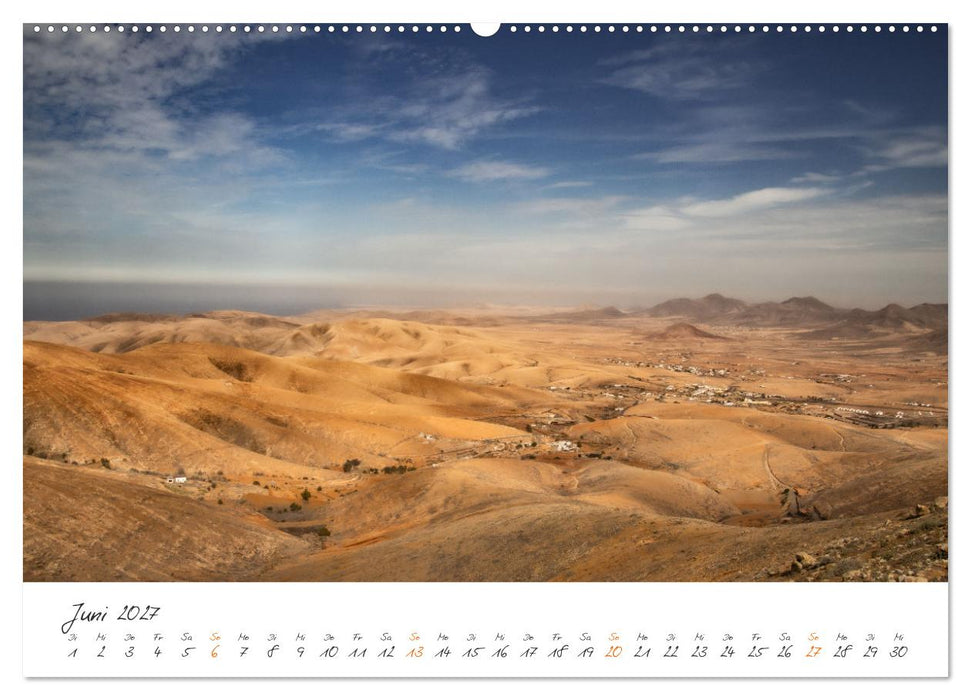 X Tage Fuerteventura – Strände, Vulkane und grandiose Landschaften (CALVENDO Wandkalender 2027)