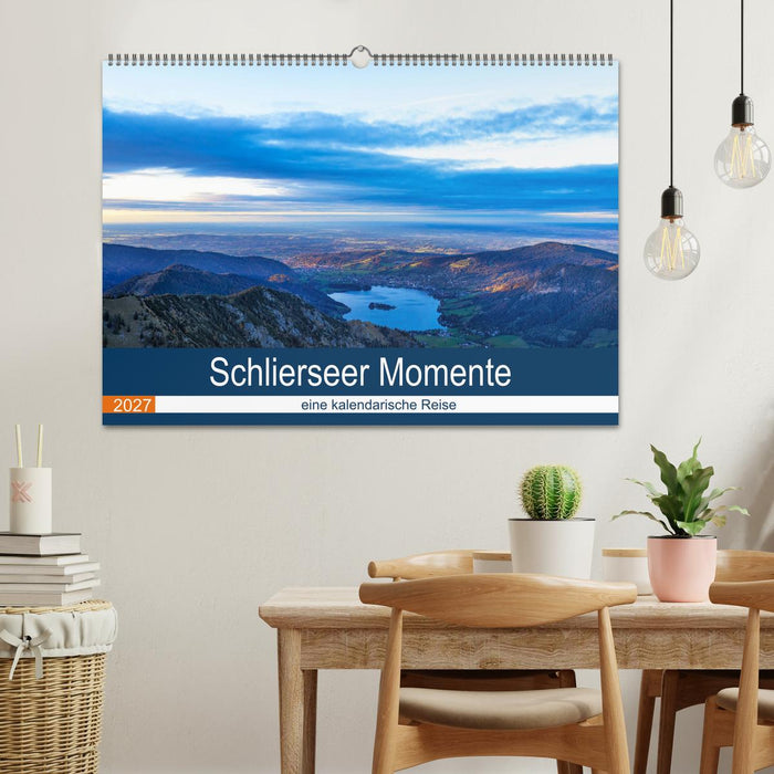Schlierseer Momente - eine kalendarische Reise (CALVENDO Wandkalender 2027)