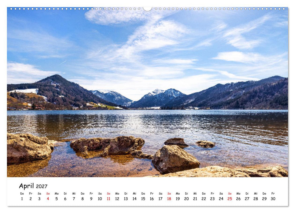 Schlierseer Momente - eine kalendarische Reise (CALVENDO Wandkalender 2027)