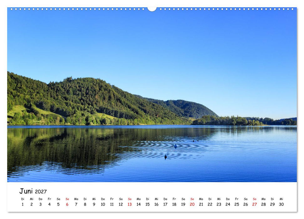 Schlierseer Momente - eine kalendarische Reise (CALVENDO Wandkalender 2027)
