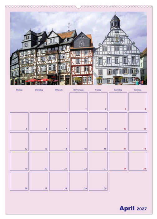Wunderschöne Städtchen (CALVENDO Wandkalender 2027)