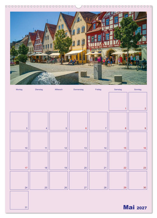 Wunderschöne Städtchen (CALVENDO Wandkalender 2027)