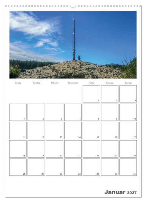 Mein Weg nach Santiago de Compostela (CALVENDO Premium Wandkalender 2027)