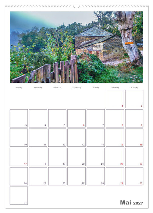 Mein Weg nach Santiago de Compostela (CALVENDO Premium Wandkalender 2027)