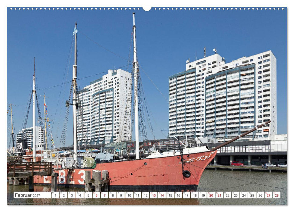 Ansichten von Bremen und Bremerhaven (CALVENDO Wandkalender 2027)
